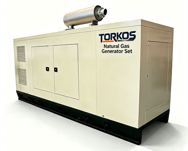 Natural Gas Generator Set: 500 KW  -  Model TOKNGG500SL