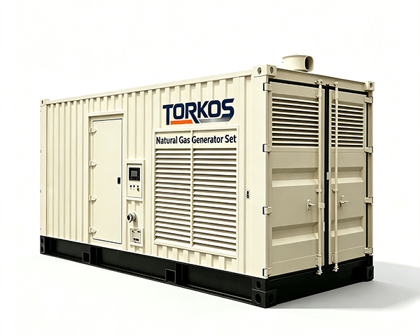 Natural Gas Generator Set: 800 KW  -  Model TOKGG800SL